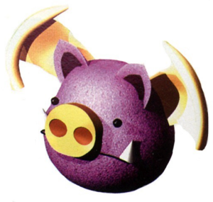 Official artwork of Enigma from Super Mario RPG: Legend of the Seven Stars.