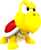 Rendered model of the Red Koopa Troopa enemy in Super Mario Galaxy.