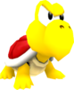 Rendered model of the Red Koopa Troopa enemy in Super Mario Galaxy.