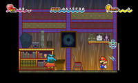 Heronicus's house in Super Paper Mario