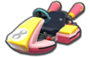 Cat Peach's Standard Kart body from Mario Kart 8
