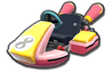 Cat Peach's Standard Kart body from Mario Kart 8