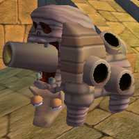 A Mummy Ankiron in Wario World
