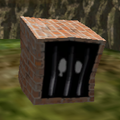 A caged Spriteling in Greenhorn Forest