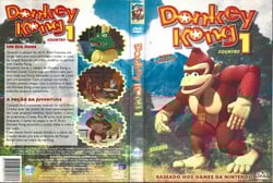 Donkey Kong Country 1 Brazilian DVD front cover