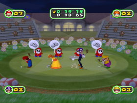 Sunday Drivers at night from Mario Party 6