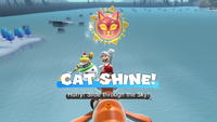 Collecting a Cat Shine in Bowser's Fury