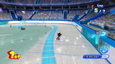Short Track Speed Skating 1000m of Mario & Sonic at the Sochi 2014 Olympic Winter Games.