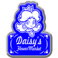 A Daisy's Flower Market blue badge from Mario Kart Tour