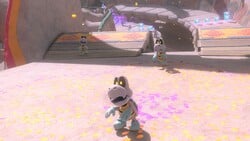 An obstacle spawned by Kamek in Mario Kart World