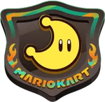 The icon for the Moon Rally in Mario Kart World.