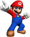Mario pointing