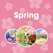 The cover image for the Spring playlist on Nintendo Music used from December 17, 2025 onwards