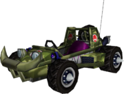 The model for Bowser's Offroader from Mario Kart Wii