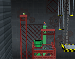 X-Naut Fortress screenshot from Paper Mario: The Thousand-Year Door
