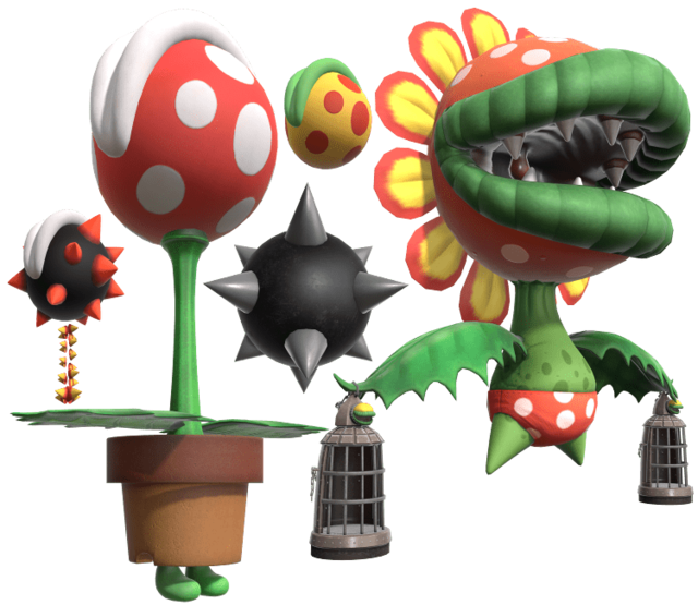 File:Piranha Plant SSBU Model.png - Super Mario Wiki, the Mario ...