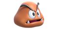 Picture of a Goomba Mask, shown as an answer in Trivia: Super Mario 3D World