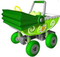 Rattle Buggy* Speed: 2 Acceleration: 4 Owner: Baby Luigi Weight: 2 LIGHT