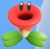 Red variant of Talking Flower in Super Mario Bros. Wonder