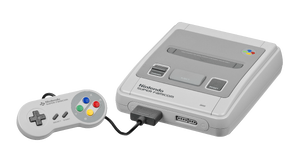 The original model Super Famicom console.