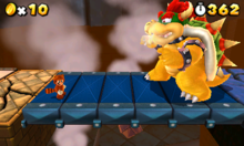 Part of the final battle with Bowser.