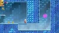 The second 10-flower coin in the level Outmaway Valley in Super Mario Bros. Wonder