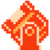 Red Cannon icon in Super Mario Maker 2 (Super Mario Bros. style)