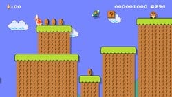1-3 Remix (Athletic) in Super Mario Maker
