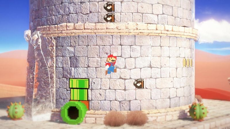 File:SMO - Mario 2D Section.jpg