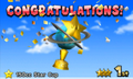 The Star Cup trophy in Mario Kart 7.