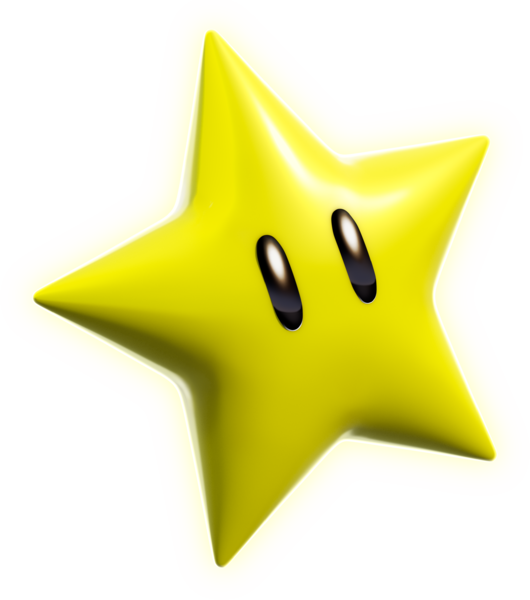 File:Super Star Artwork - Super Mario 3D World.png
