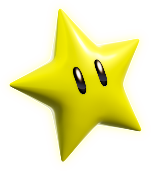 File:Super Star Artwork - Super Mario 3D World.png