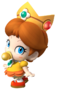 Artwork of Baby Daisy in Mario Kart Wii (also used in Mario Super Sluggers and Mario Kart Tour)