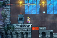 A screenshot of the Bad Manor level.