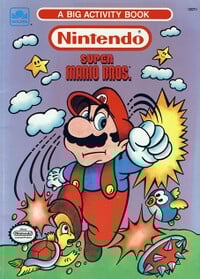 Super Mario Bros. coloring/activity book