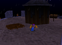 A DK Dirt Pile in Creepy Castle.