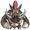 Artwork of Rogue-Hog from Donkey Kong Jungle Beat