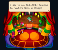 Fawful's Bean 'n' Badge
