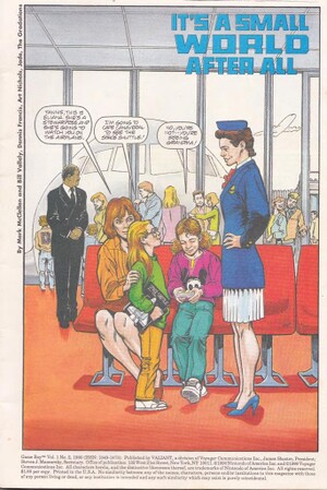 The first page of part one of the Game Boy comic It's a Small World After All