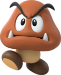 Artwork of a Goomba in Mario Party Superstars