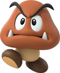 Artwork of a Goomba in Mario Party Superstars