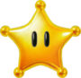 Artwork of a Grand Star from Super Mario Galaxy 2