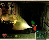 Prerelease footage of Luigi's Mansion from E3 2001