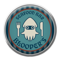 A Blooper's Seafood Bar badge