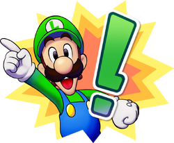 Artwork of Luigi from Mario & Luigi: Brothership