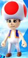 Toad Suit, in Mario & Sonic at the Sochi 2014 Olympic Winter Games.