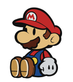 Mario sitting