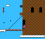 Mario in World 7-2 of Super Mario Bros. 2.