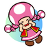 Sticker of Toadette from Mario Party Superstars