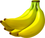 Artwork of a Banana Bunch from Donkey Kong Country Returns